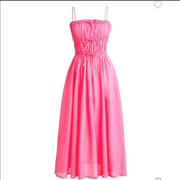 J.Crew breezy cotton pink dress. Size XS - Picture 1 of 8